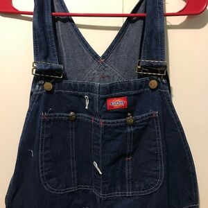 Dickies Dark Blue Denim Overalls